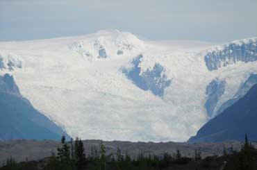 Kennicott Glacier, Icefall